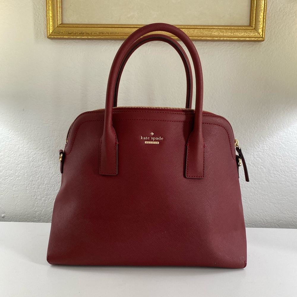 Kate Spade Burgundy Satchel